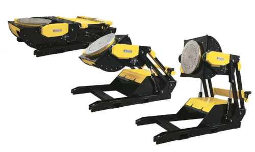 LJ WELDING - Powered Height, Tilt & Rotate Positioners
